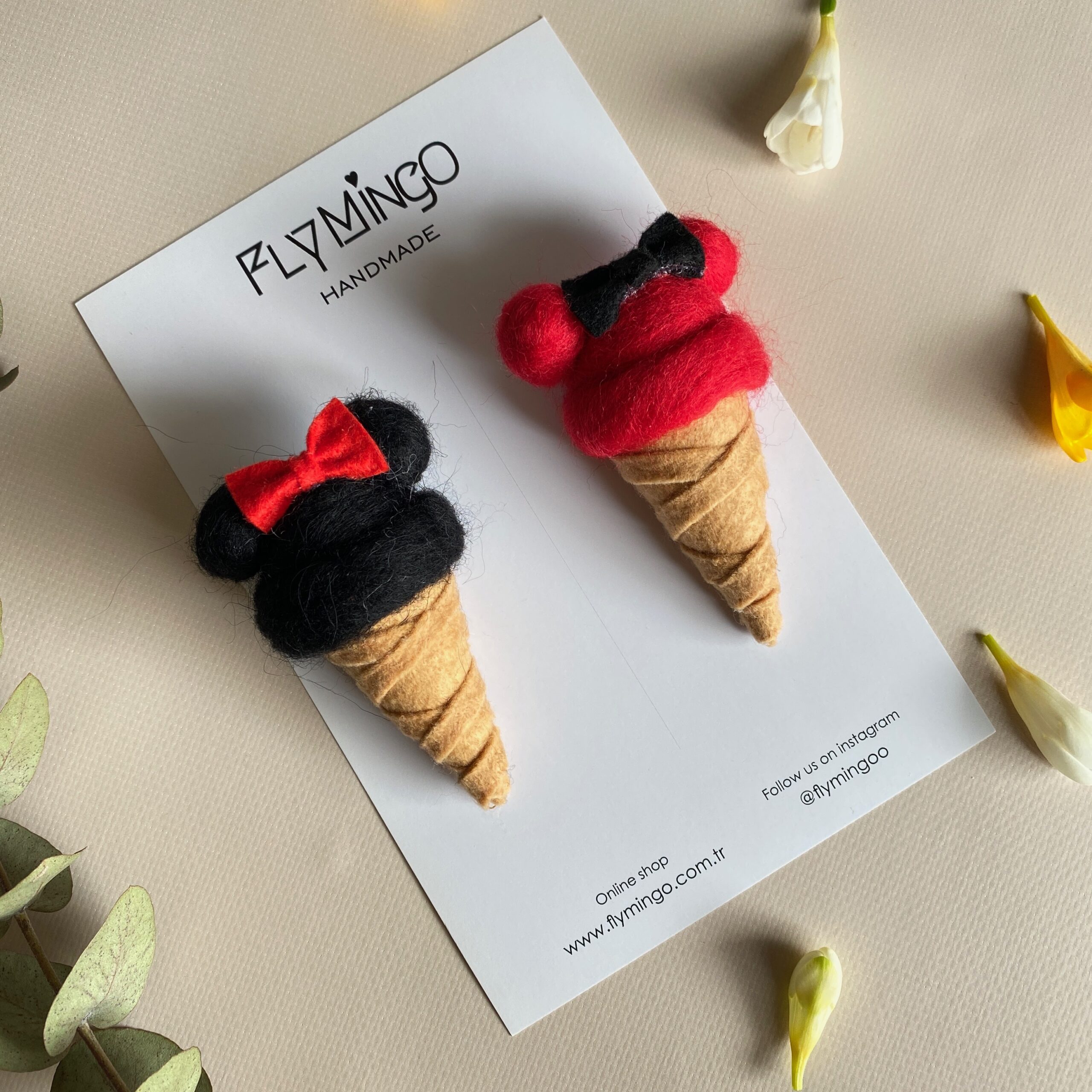 Mickeyli Set Cornet Dondurma 2’li Set Mickeyli Set Cornet Dondurma 2’li Set