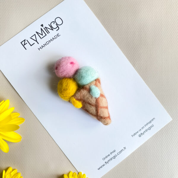 Tekli 3 Top Cornet Saç Aksesuarı