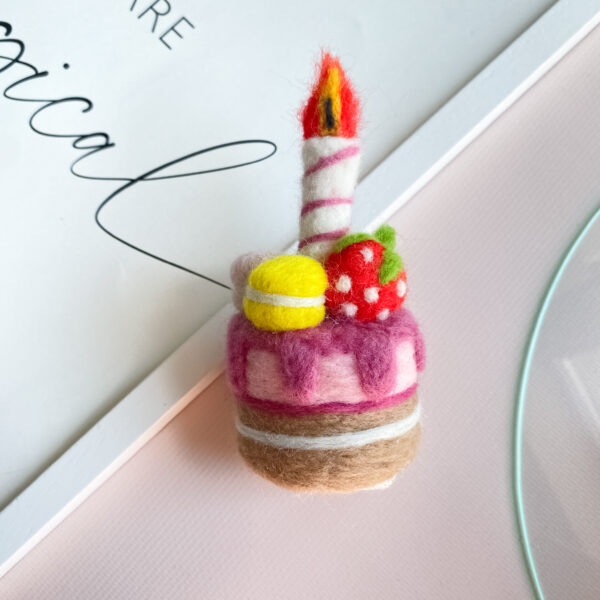 Doğum Günü Pastası Saç Bandı Makaronlu