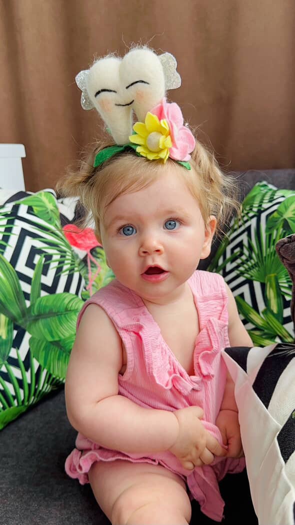 Dişim Çıktı Saç Bantı Dişim Çıktı Saç Bantı