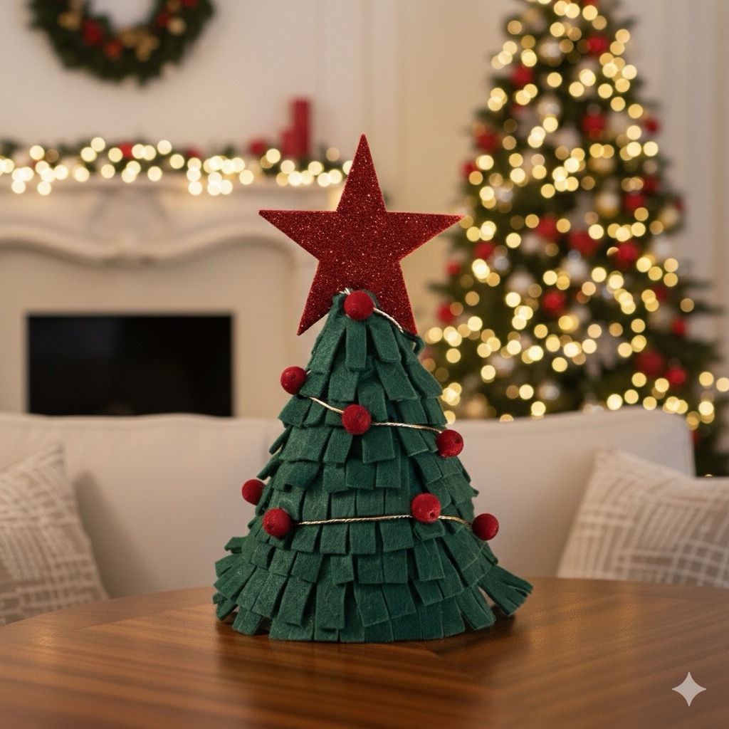 Yeni Yıl Çam Ağacı Saç Aksesuarı Yeni Yıl Çam Ağacı Saç Aksesuarı