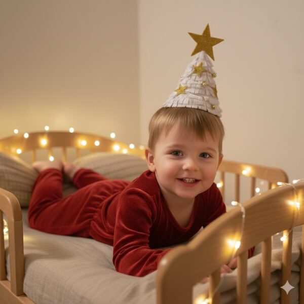 Yeni Yıl Beyaz Çam Ağacı